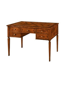 SCRITTOIO 5  CASSETTI INTARSIATA GAMBE A SPILLO