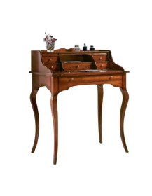 SCRITTOIO 6 CASSETTI CON TIRETTO GAMBE SAGOMATE