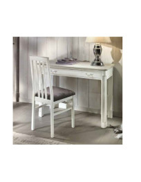 SCRITTOIO 1 CASSETTO GAMBE INTAGLIATE SUL ROTONDO