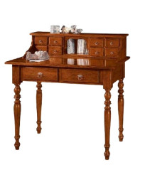 SCRITTOIO 10 CASSETTI  GAMBE TORNITE