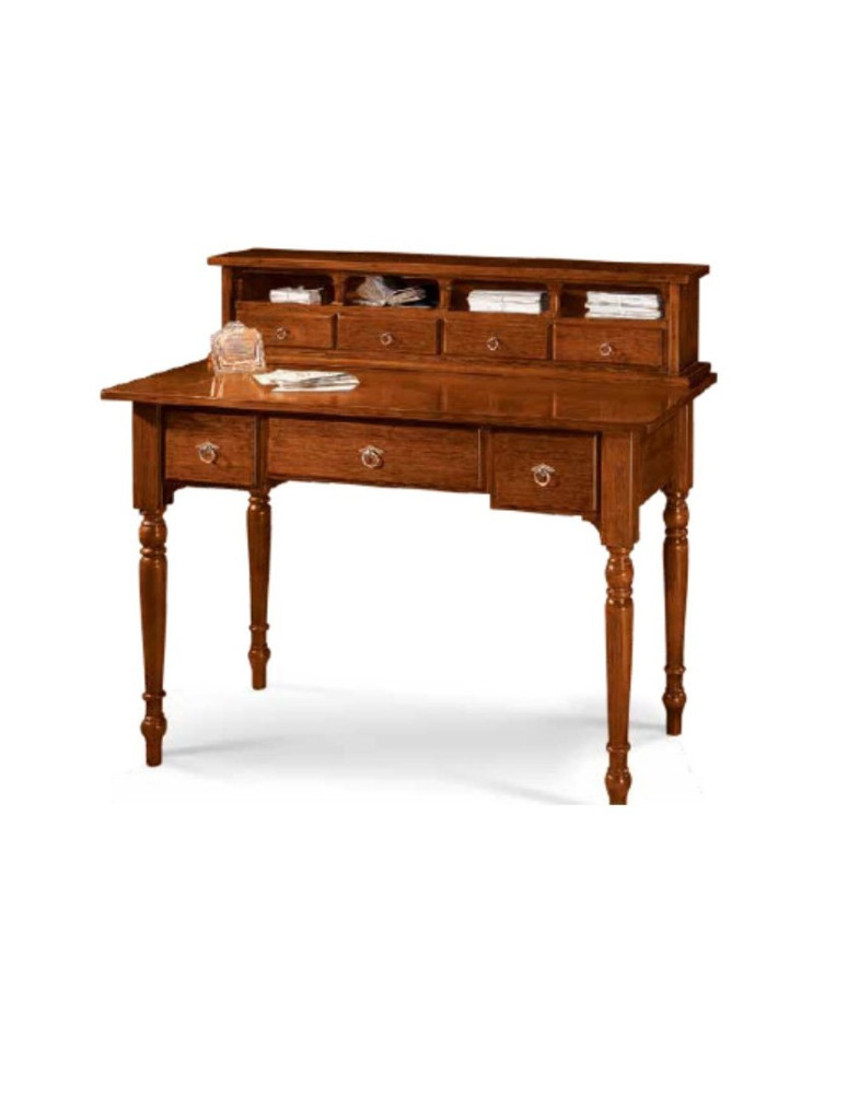 SCRITTOIO 7 CASSETTI  GAMBE TORNITE