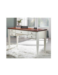 SCRIVANIA 5 CASSETTI  GAMBE A SCIABOLA