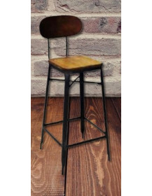 SGABELLO  IN ACCIAIO VERNICIATO