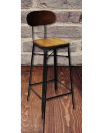 SGABELLO  IN ACCIAIO VERNICIATO