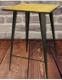 TAVOLO  IN ACCIAIO VERNICIATO