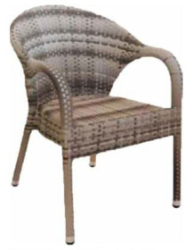 POLTRONCINA  IN  ALLUMINIO POLIESTERE