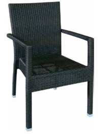 POLTRONCINA  IN  ALLUMINIO RIV  POLIESTERE