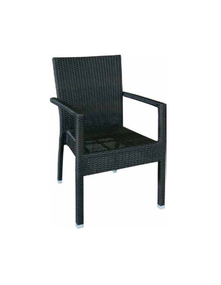 POLTRONCINA  IN  ALLUMINIO RIV  POLIESTERE