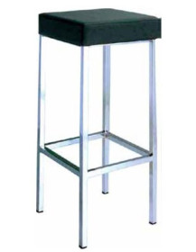 SGABELLO IN ACCIAIO NERO