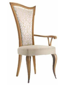 SEDIA CON BRACCIOLO IN  FAGGIO