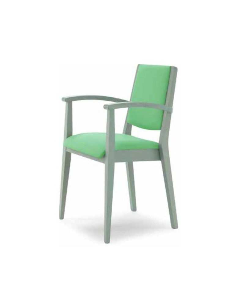 POLTRONCINA IMBOTTITA IN  FAGGIO