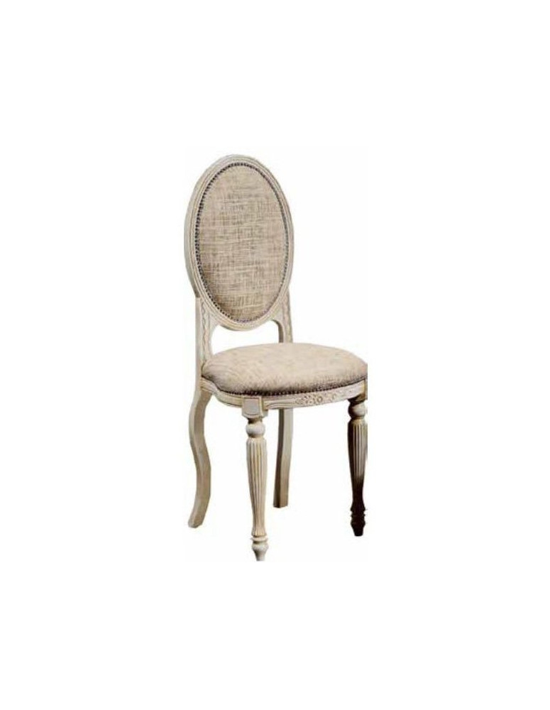 SEDIA IN STILE IMBOTTITE IN FAGGIO