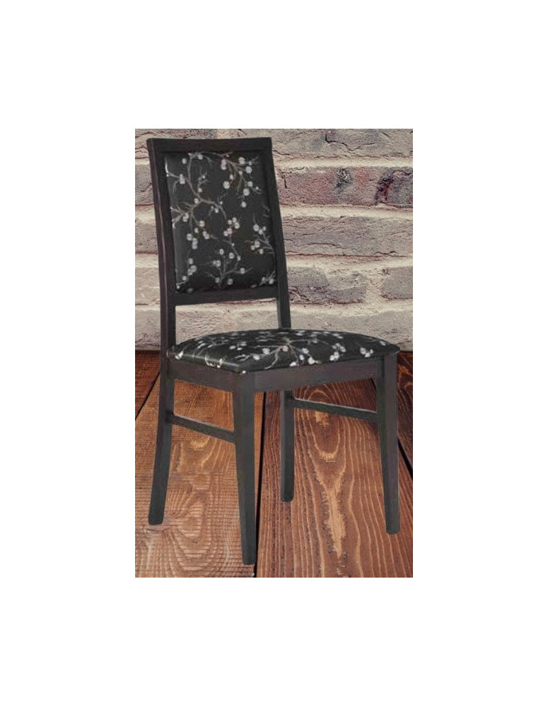 SEDIA IMBOTTITA IN  FAGGIO