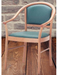 POLTRONCINA IMBOTTITA IN  FAGGIO