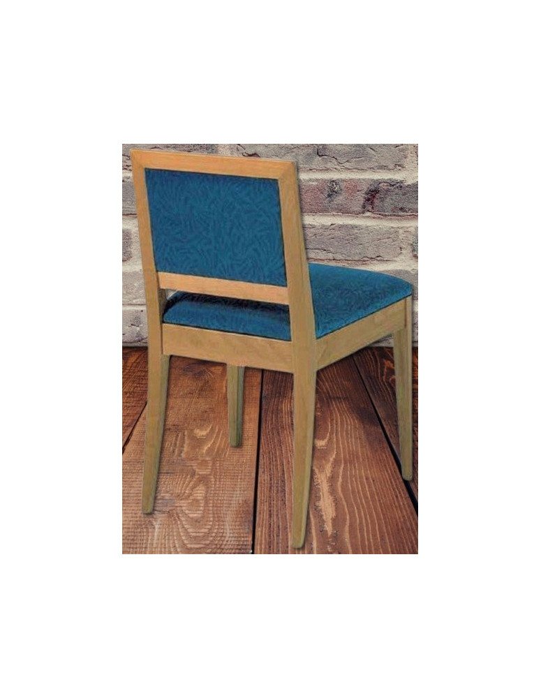 SEDIA IMBOTTITA IN FAGGIO