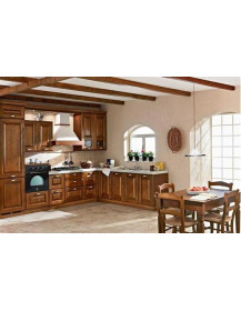 CUCINA SU MISURA IN NOCE