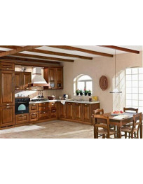 CUCINA SU MISURA IN NOCE