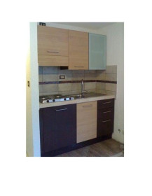 CUCINA SU MISURA DECAPE’ FRASSINO AZZURRO