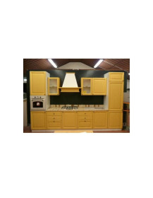 CUCINA SU MISURA DECAPE GIALLINO FRASSINO