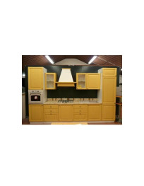 CUCINA SU MISURA DECAPE GIALLINO FRASSINO