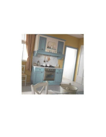 CUCINA SU MISURA DECAPE BIANCO E NOCE