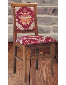 SEDIA IMBOTTITA IN  FAGGIO