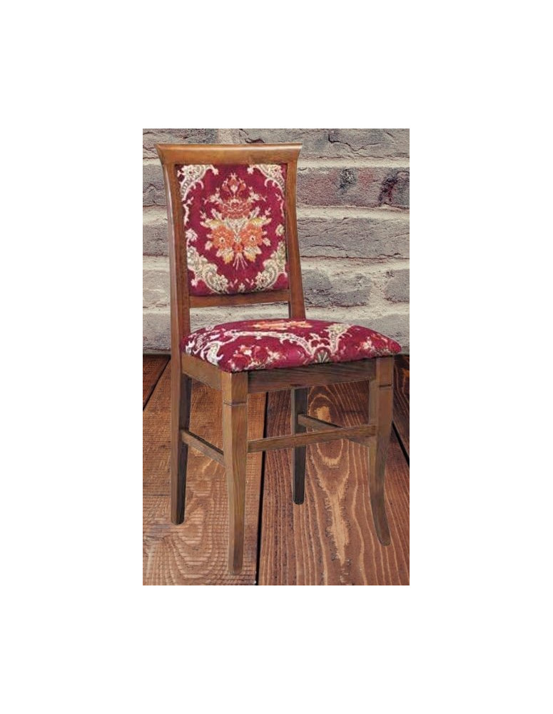 SEDIA IMBOTTITA IN  FAGGIO