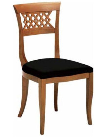 SEDIA IMBOTTITA IN  FAGGIO