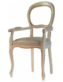 POLTRONCINA IMBOTTITA IN  FAGGIO