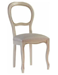 SEDIA IMBOTTITA IN  FAGGIO