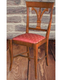 SEDIA IMBOTTITA IN  FAGGIO