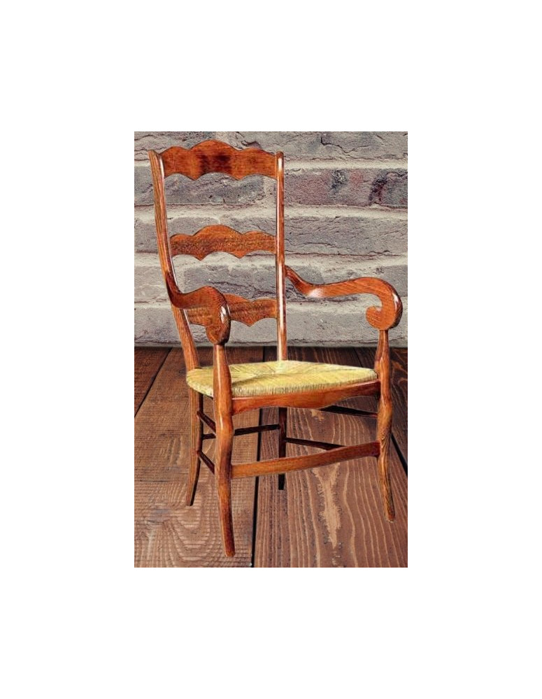 POLTRONCINA IMPAGLIATA IN  FAGGIO