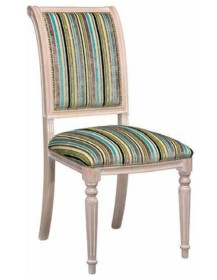 SEDIA IMBOTTITA IN STILE IN FAGGIO