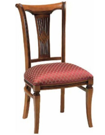 SEDIA IMBOTTITA IN FAGGIO