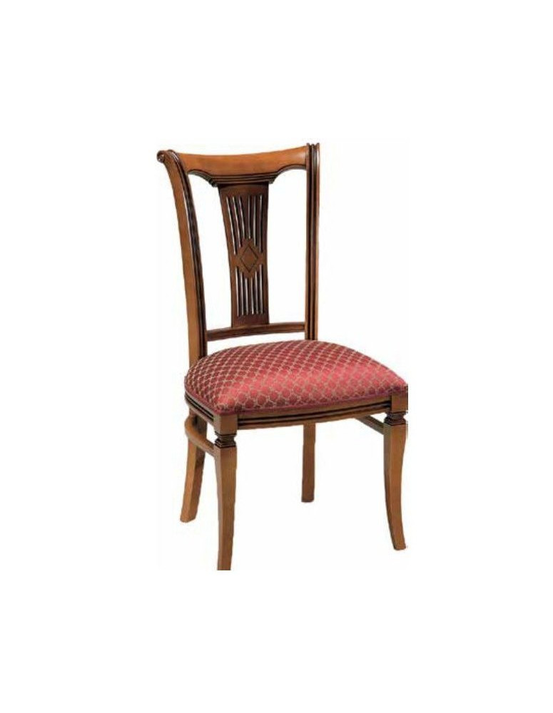 SEDIA IMBOTTITA IN FAGGIO