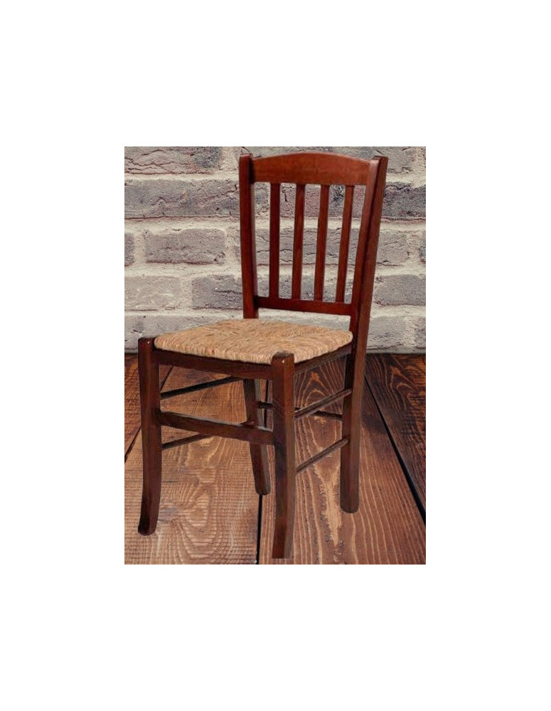 SEDIA  IN  FAGGIO DI PAGLIA