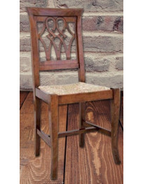 SEDIA  CLASSICA CON SEDUTA DI PAGLIA