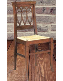 SEDIA  CLASSICA CON SEDUTA DI PAGLIA