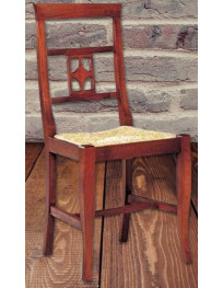 SEDIA  IN  FAGGIO DI PAGLIA