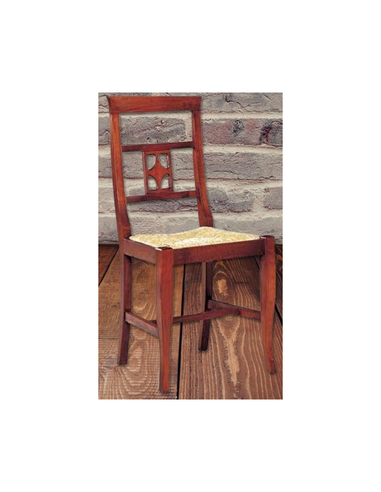 SEDIA  IN  FAGGIO DI PAGLIA