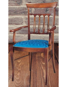 POLTRONA IMBOTTITA IN FAGGIO