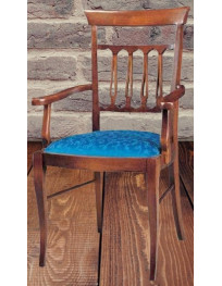 POLTRONA IMBOTTITA IN FAGGIO