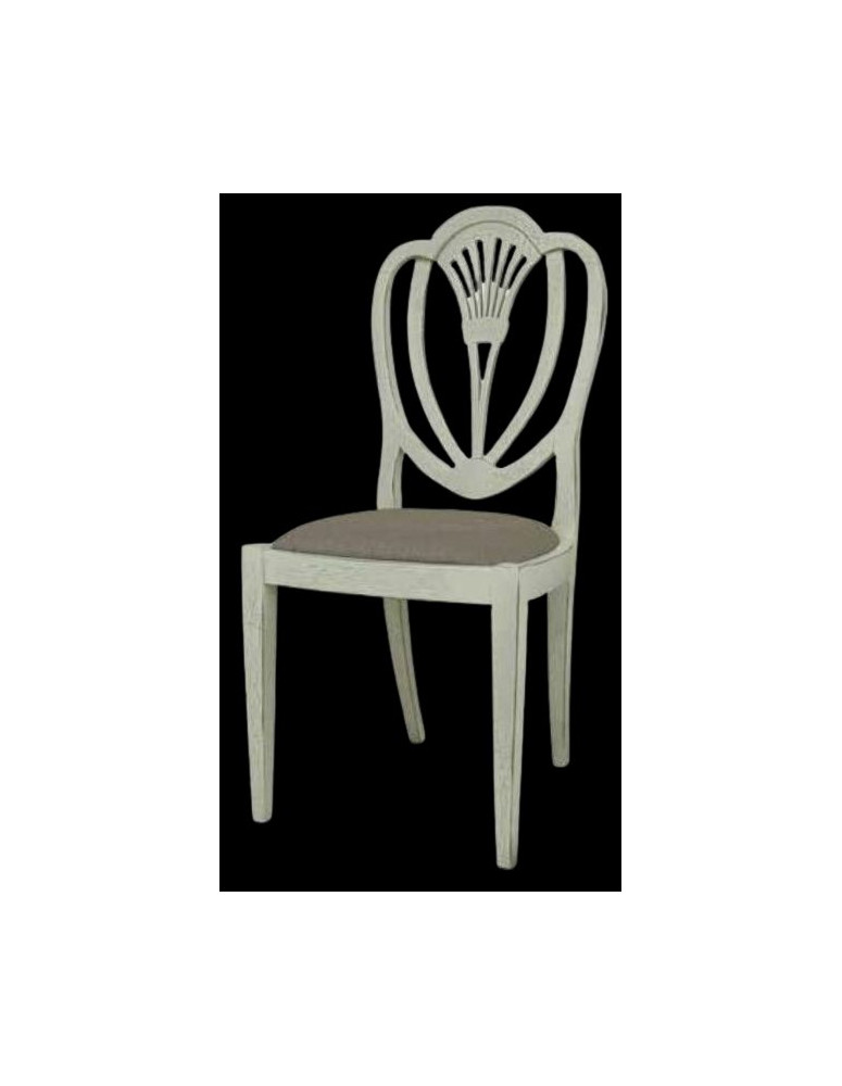 SEDIA IMBOTTITA IN FAGGIO