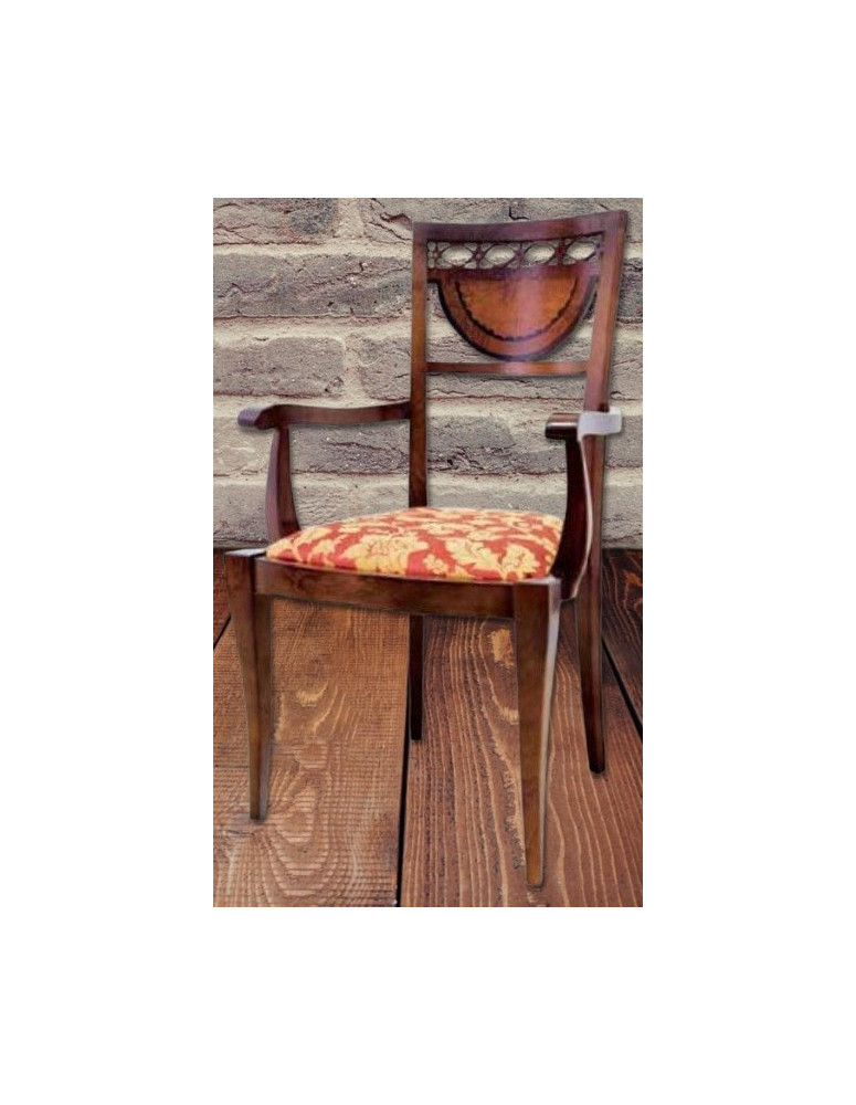 POLTRONA IMBOTTINA IN  FAGGIO