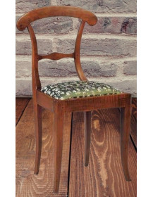 SEDIA CLASSICA IMBOTTINA IN  FAGGIO