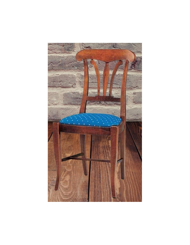 SEDIA IMBOTTITA IN  FAGGIO