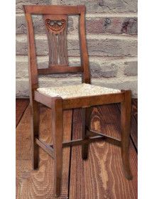 SEDIA IN PAGLIA  IN  FAGGIO