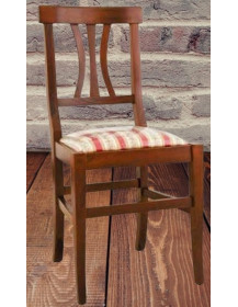 SEDIA SEDUTA LEGNO IMBOTTITA IN FAGGIO