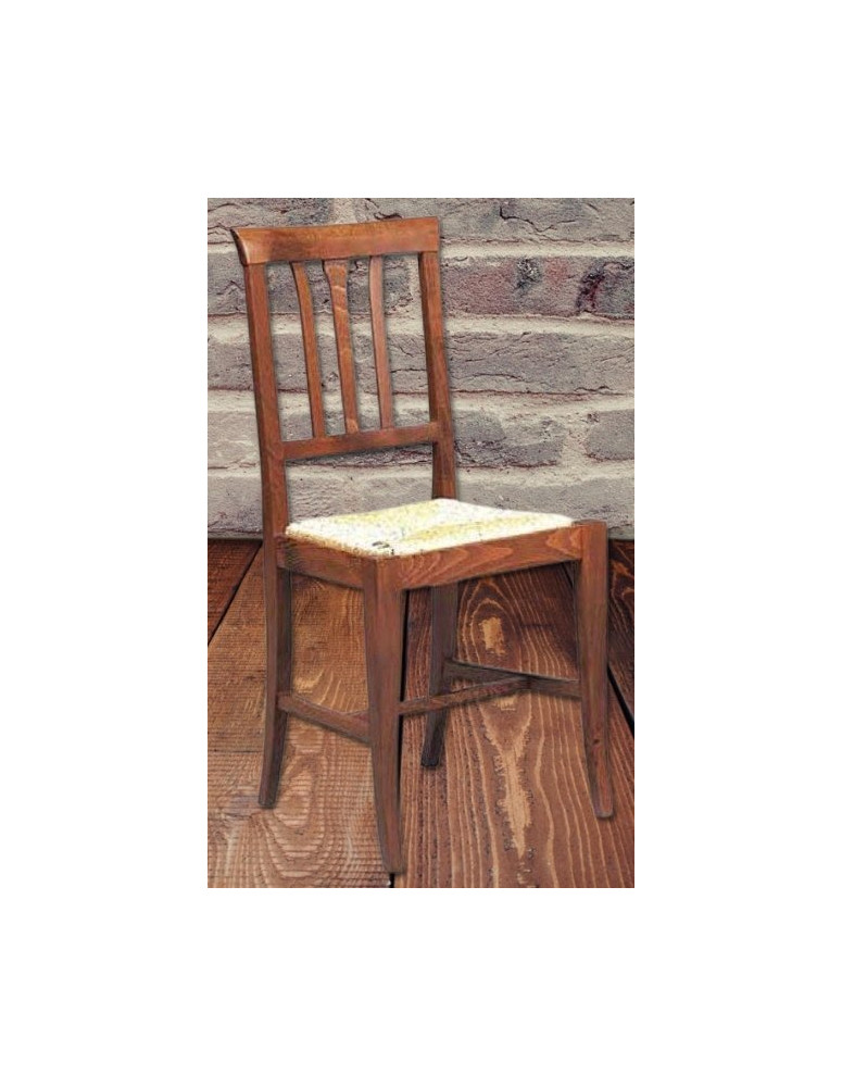 SEDIA IN PAGLIA IN  FAGGIO