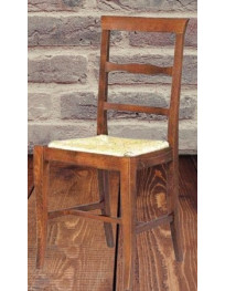 SEDIA IN PAGLIA IN  FAGGIO